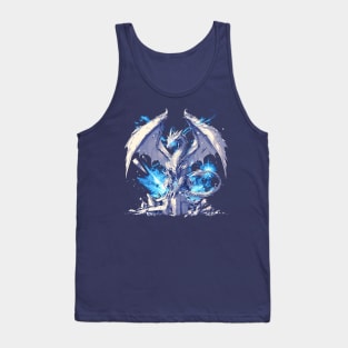 blue eyes white dragon Tank Top